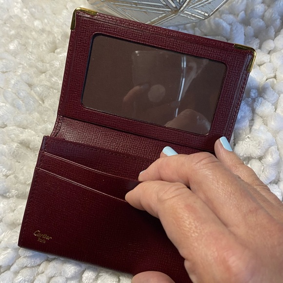 Must de Cartier Leather Card Case - Picture 6 of 13